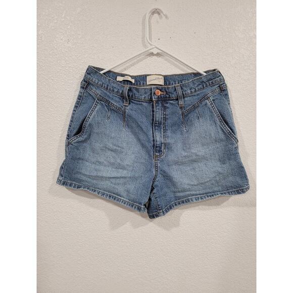 Universal‎ Threads Women's Denim Shorts size 12 Hi Rise Midi #P2 - Picture 1 of 5